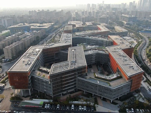 杭州漢克斯在阿里巴巴西溪四期空調(diào)機(jī)房降噪項(xiàng)目取得圓滿完工！